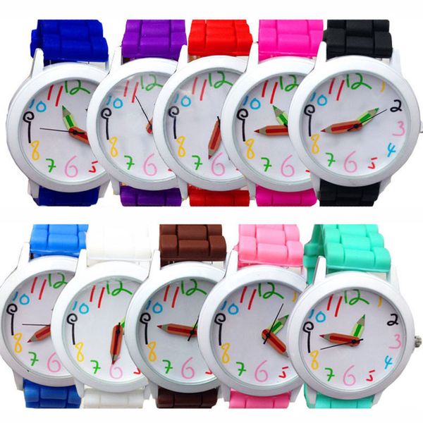 sports watches silicone quartz watch women jelly wristwatch watches relogio feminino 10 colors, Slivery;brown
sports watches silicone quartz watch women jelly wristwatch watches relogio feminino 10 colors, Slivery;brown