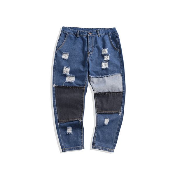 wholesale- the spring of 2017 the new hole cat whisker jeans male big yards nine minutes of pants youth trend of men's jeans, Blue
wholesale- the spring of 2017 the new hole cat whisker jeans male big yards nine minutes of pants youth trend of men's jeans, Blue