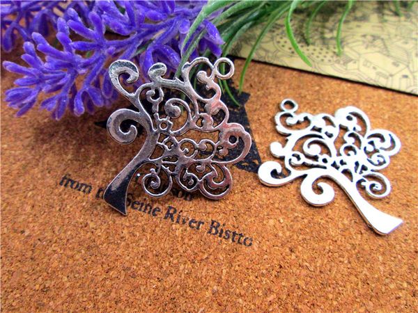 24pcs-tree charms, antique tibetan silver tree of life charm pendants 42x38mm, Bronze;silver
24pcs-tree charms, antique tibetan silver tree of life charm pendants 42x38mm, Bronze;silver