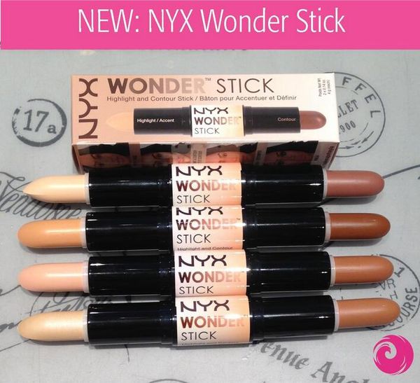 NYX Wonder Stick concealer Highlight Contour Stick Foundation Face makeup Double-ended Contour stick 4 Colors Light/Medium/Deep/Universal
NYX Wonder Stick concealer Highlight Contour Stick Foundation Face makeup Double-ended Contour stick 4 Colors Light/Medium/Deep/Universal