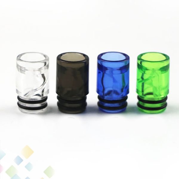 

Spiral Drip Tip EGo AIO 510 Helical Spiral Drip Tips for AIO Atomizers E Cigarette Airflow Mouthpiece High quality DHL Free