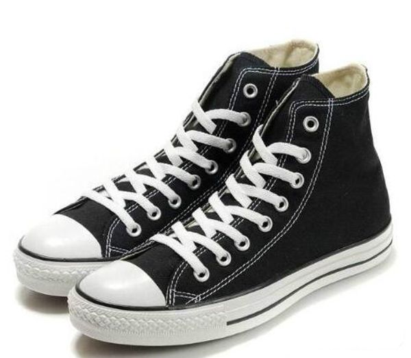 drop shipping brand new 13 colors all size 35-46 high sports stars low classic canvas shoe sneakers men's women's casual shoes, Black
drop shipping brand new 13 colors all size 35-46 high sports stars low classic canvas shoe sneakers men's women's casual shoes, Black