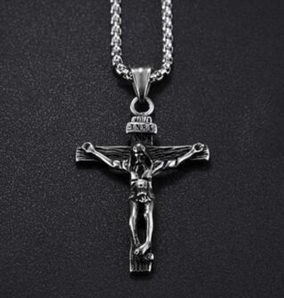 fjxpstainless steel jesus christian cross crucifix pendant necklace hip hop jewelry for men designer christma, Silver
fjxpstainless steel jesus christian cross crucifix pendant necklace hip hop jewelry for men designer christma, Silver