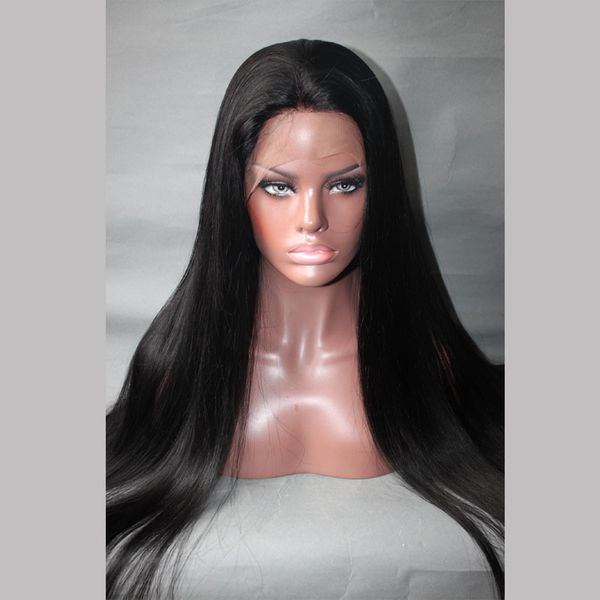 100% indain human hair full lace wig /front lace hair wig #1 jet black 8"-28" silk straight, Black;brown
100% indain human hair full lace wig /front lace hair wig #1 jet black 8"-28" silk straight, Black;brown