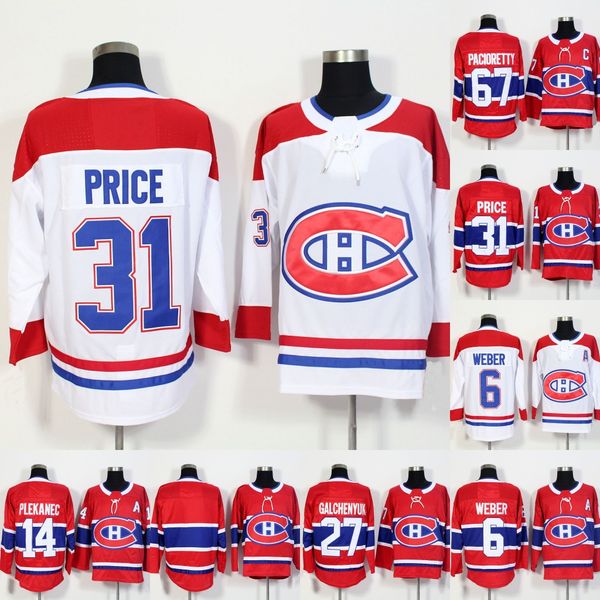 31 Carey Price 2017-2018 Season Jersey 6 Shea Weber 14 Tomas Plekanec 27 Alex Galchenyuk 67 Max Pacioretty Montreal Canadiens Hockey Jerseys
31 Carey Price 2017-2018 Season Jersey 6 Shea Weber 14 Tomas Plekanec 27 Alex Galchenyuk 67 Max Pacioretty Montreal Canadiens Hockey Jerseys