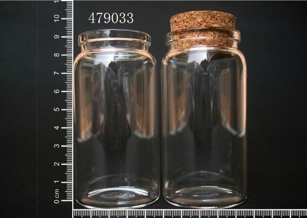 

wholesale- 10 pcs 100ml 47x90mm small clear glass bottle vial pendant with cork and hook for wedding holiday decoration christmas gifts
