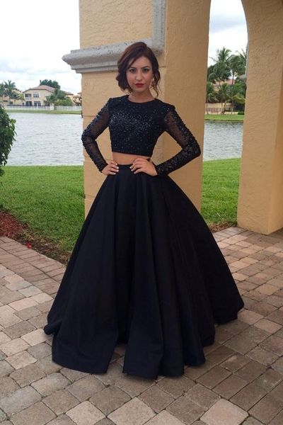 gorgeous black two piece prom dresses beaded puffy taffeta evening dresses party garden summer floor length long arabic sleeve special
gorgeous black two piece prom dresses beaded puffy taffeta evening dresses party garden summer floor length long arabic sleeve special