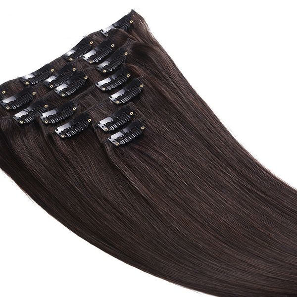 grade 7a--clip in hair extension/100% human hair peruvian hair 6pcs straight wave full head 180g/set, Black
grade 7a--clip in hair extension/100% human hair peruvian hair 6pcs straight wave full head 180g/set, Black