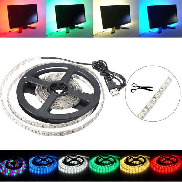 200CM 3528 120LED 9.6W USB LED Strip Light TV Фоновая освещения IP65 Комплект 5V DEL_01J
200CM 3528 120LED 9.6W USB LED Strip Light TV Фоновая освещения IP65 Комплект 5V DEL_01J