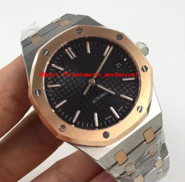 luxury wristwatch black dial ss 41mm watch st brand new boutique stainless steel bracelet automatic mechanical men watches quality, Slivery;brown
luxury wristwatch black dial ss 41mm watch st brand new boutique stainless steel bracelet automatic mechanical men watches quality, Slivery;brown