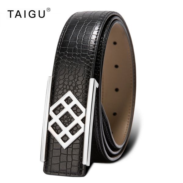 wholesale- taigu 100% genuine leather belt men cow leather belt metal buckle ing, Black;brown
wholesale- taigu 100% genuine leather belt men cow leather belt metal buckle ing, Black;brown