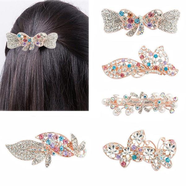 vintage women crystal full drill barrettes pearl rhinestone hairpin hair clips #t701, Black;brown
vintage women crystal full drill barrettes pearl rhinestone hairpin hair clips #t701, Black;brown