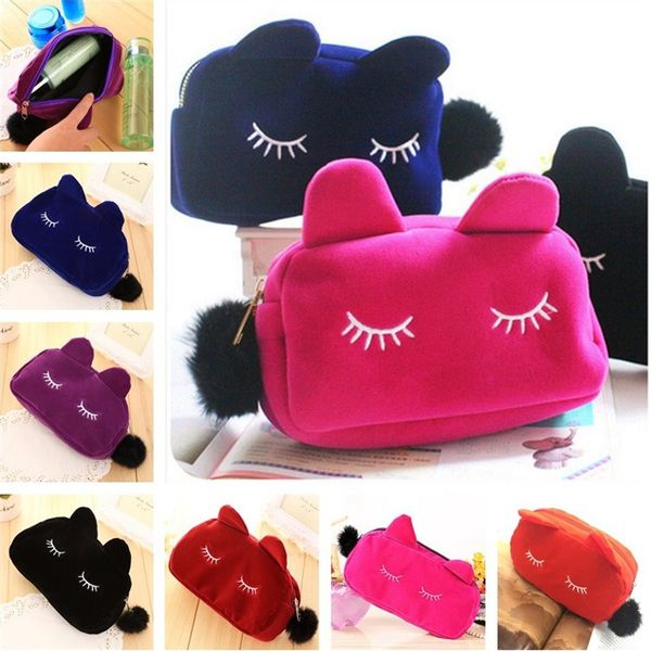 korean lovely cat plush storage bag multifunctional cosmetic bag household supplies storage bag portable travelling packet ia837
korean lovely cat plush storage bag multifunctional cosmetic bag household supplies storage bag portable travelling packet ia837