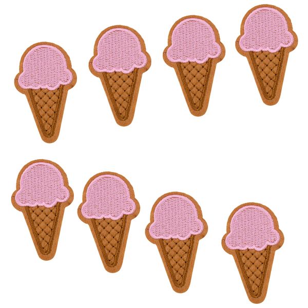 10 pcs ice cream food patches badges for clothing iron embroidered patch applique iron on patches sewing accessories for clothes, Black
10 pcs ice cream food patches badges for clothing iron embroidered patch applique iron on patches sewing accessories for clothes, Black