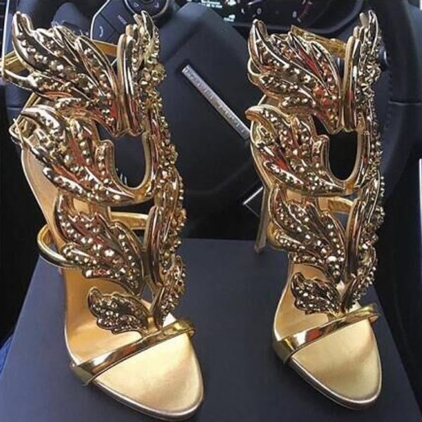 2017 winge butterfly leaf woman andal rhine tone tiletto heel ummer gladiator genuine leather trappy gold wedding party dre hoe
2017 winge butterfly leaf woman andal rhine tone tiletto heel ummer gladiator genuine leather trappy gold wedding party dre hoe