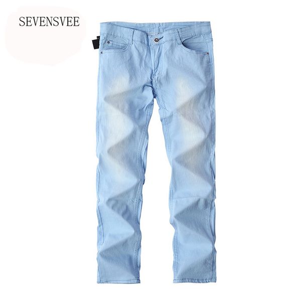 wholesale- 2016 fashion casual thin slim designer denim sky blue jeans men retail & wholesale skinny male pants jeans homme
wholesale- 2016 fashion casual thin slim designer denim sky blue jeans men retail & wholesale skinny male pants jeans homme