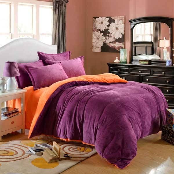 wholesale- winner bedding set velour velvet warm bed set fleece flannel solid color 4pcs/set duvet cover bed linen set
wholesale- winner bedding set velour velvet warm bed set fleece flannel solid color 4pcs/set duvet cover bed linen set