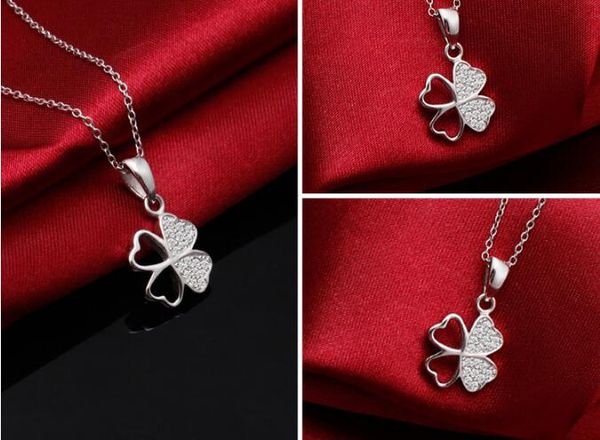 fashion 3pcs/lot s925 sterling silver white zircon pendant jewelry fit necklace four leaves clover necklace pendant 1.3cm*1.2cm
fashion 3pcs/lot s925 sterling silver white zircon pendant jewelry fit necklace four leaves clover necklace pendant 1.3cm*1.2cm
