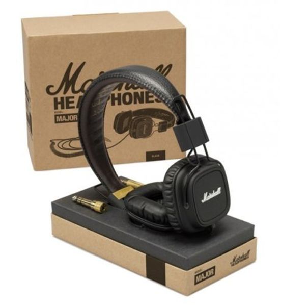 

Marshall Major Headphones With Mic Deep Bass DJ Hi-Fi Headphone HiFi Headset Professional DJ Monitor Headphone With Retail Package