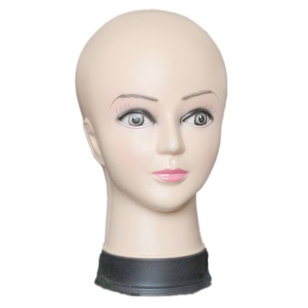 women's mannequin head hat display wig torso pvc training femal head model, White
women's mannequin head hat display wig torso pvc training femal head model, White