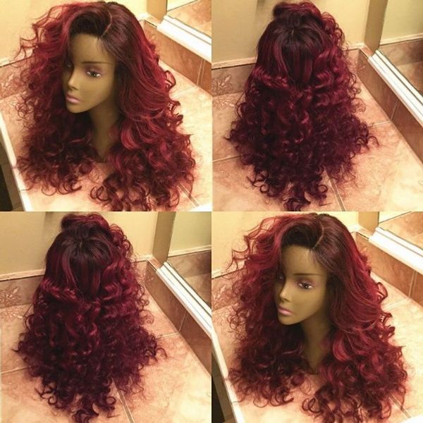 3 styles peruvian front lace burgundy wigs lace front wigs glueless full lace wig natural realistic hairline, Black;brown
3 styles peruvian front lace burgundy wigs lace front wigs glueless full lace wig natural realistic hairline, Black;brown