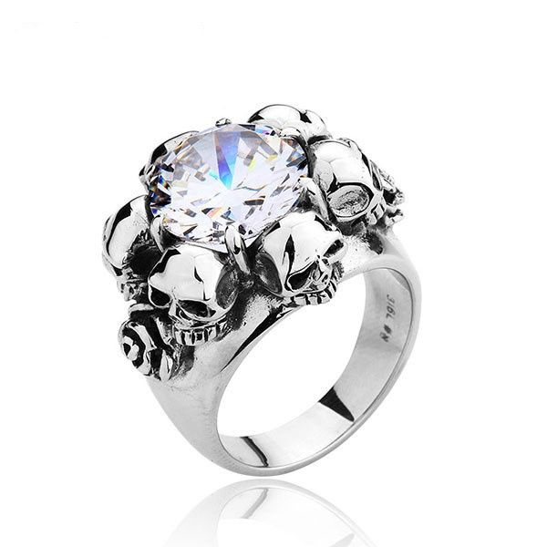 men fashion silver rings crystal compatible hip-hop jewelry retro goth punk wind skull ring us 12 13, Golden;silver
men fashion silver rings crystal compatible hip-hop jewelry retro goth punk wind skull ring us 12 13, Golden;silver