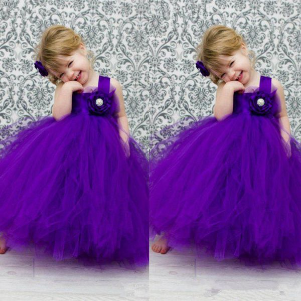 cute purple flower girl dresses straps flower tulle a line floor length girls birthday party dresses custom size, White;blue
cute purple flower girl dresses straps flower tulle a line floor length girls birthday party dresses custom size, White;blue