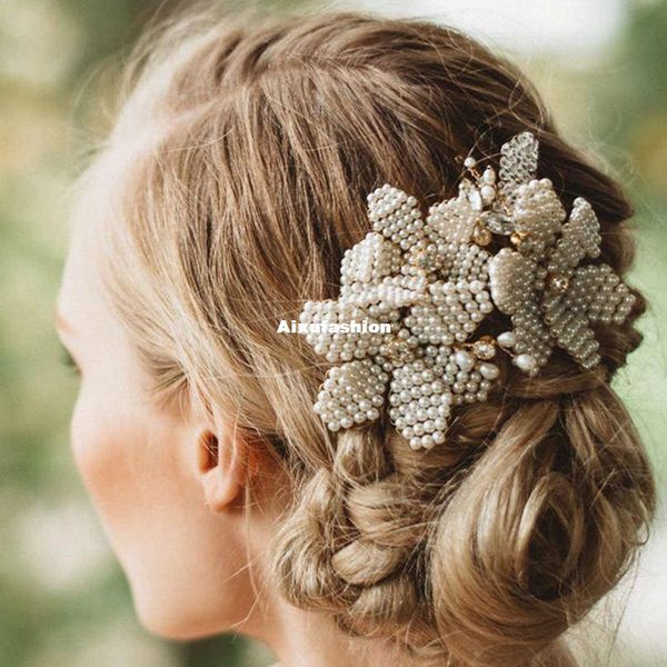 2017 new luxury hair combs handmade pearl women crystal charm headband chain headpiece wedding hair accessories bridal hair jewelry prom, Slivery;golden
2017 new luxury hair combs handmade pearl women crystal charm headband chain headpiece wedding hair accessories bridal hair jewelry prom, Slivery;golden