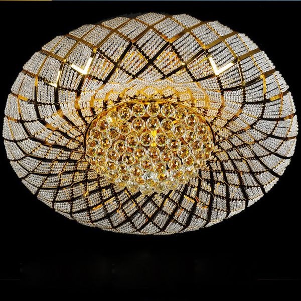 modern gold crystal ceiling lights fixture european american crystal ceiling lamps led lamp round bird nest foyer room home indoor lighting
modern gold crystal ceiling lights fixture european american crystal ceiling lamps led lamp round bird nest foyer room home indoor lighting