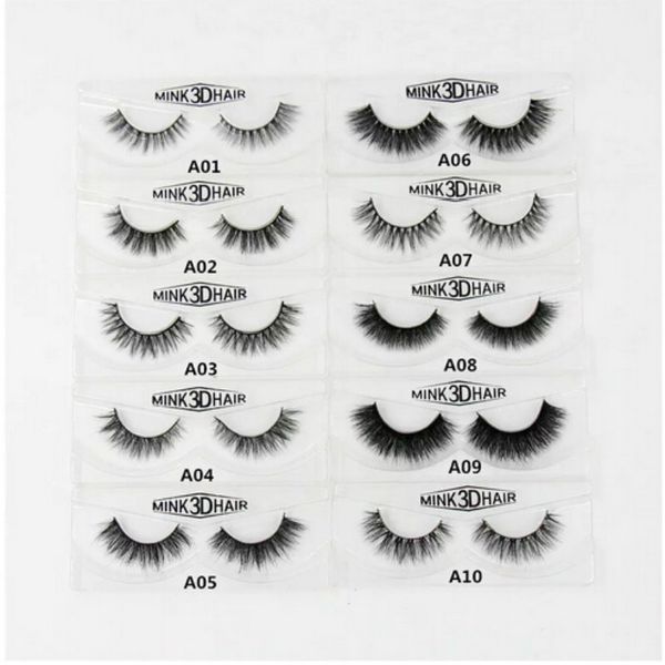 3D Mink Eyelashes Natural Extension Long Cross Thick Mink Lashes Handmade Eye Lashes A01-A19 (blank box available)
3D Mink Eyelashes Natural Extension Long Cross Thick Mink Lashes Handmade Eye Lashes A01-A19 (blank box available)