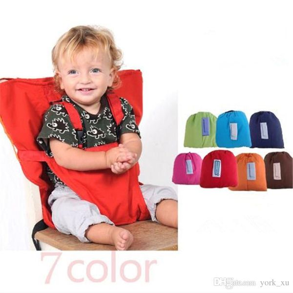 Baby Chair Belt 7 Color Portable Baby Eat Chair Seat Belt Seat Cover Kids Safety Dining Chair Belt Kid352