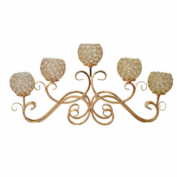5 Head Metal Candle Holder Gold / Silver Plated Candlestick Crystal Table Candelabras Home Hotel Wedding Centerpieces Украшение
5 Head Metal Candle Holder Gold / Silver Plated Candlestick Crystal Table Candelabras Home Hotel Wedding Centerpieces Украшение