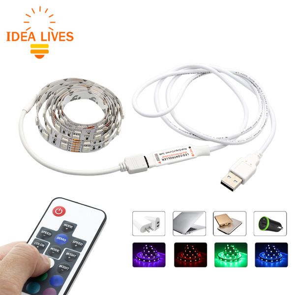 USB на 5В RGB светодиодные ленты 5050 водить 60leds/м ТВ фон освещение с 17Key РФ контроллер 50
USB на 5В RGB светодиодные ленты 5050 водить 60leds/м ТВ фон освещение с 17Key РФ контроллер 50