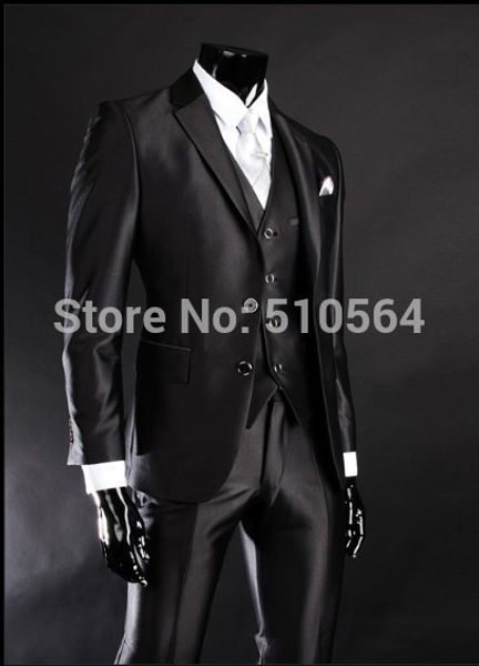wholesale- shiny slim fit groom tuxedos black man notch lapel groomsman men wedding suits bridegroom(jacket+pants+vest, White;black
wholesale- shiny slim fit groom tuxedos black man notch lapel groomsman men wedding suits bridegroom(jacket+pants+vest, White;black