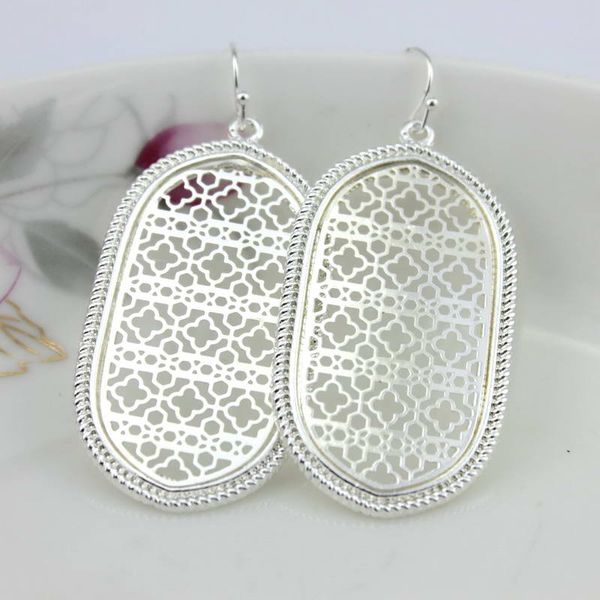 christmas gift boutique filigree oval earrings costume two tone filigree earrings for women 2017 fashion statement jewelry dangle earrings, Silver
christmas gift boutique filigree oval earrings costume two tone filigree earrings for women 2017 fashion statement jewelry dangle earrings, Silver