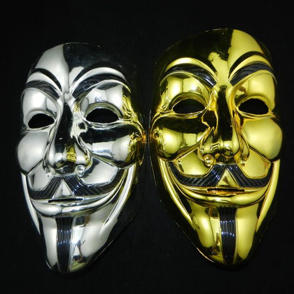 новый хэллоуин маска костюм партии косплей хэллоуин партии goldsilver цвет гай фокс v для вендетты анонимные взрослых партии маска украшения
новый хэллоуин маска костюм партии косплей хэллоуин партии goldsilver цвет гай фокс v для вендетты анонимные взрослых партии маска украшения