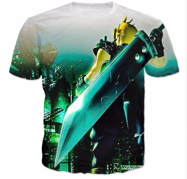 fashion women men final fantasy vii funny 3 d print casual summer tee short t-shirt s-5xl h08, White;black
fashion women men final fantasy vii funny 3 d print casual summer tee short t-shirt s-5xl h08, White;black