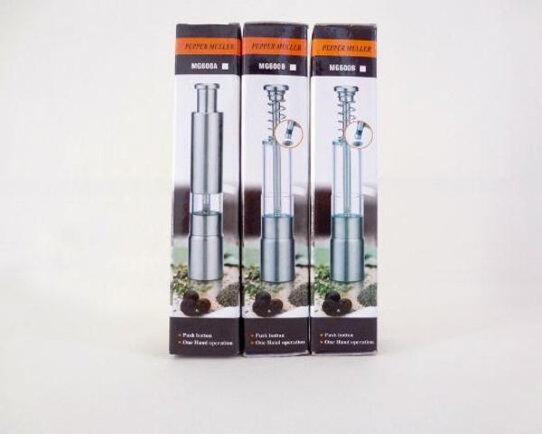 portable stainless steel thumb push salt pepper grinder spice sauce mill grind stick kitchen tool cooking tools
portable stainless steel thumb push salt pepper grinder spice sauce mill grind stick kitchen tool cooking tools