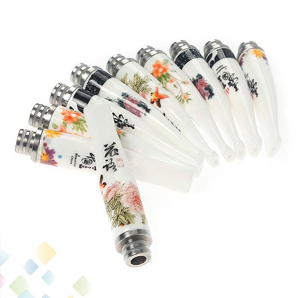 Ceramics 510 drip tip Colorful Ceramic drip tip SS 510 Mouthpieces Chinoiserie Styles for vaporizer Atomizer Chinese DHL Free
Ceramics 510 drip tip Colorful Ceramic drip tip SS 510 Mouthpieces Chinoiserie Styles for vaporizer Atomizer Chinese DHL Free