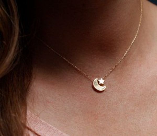 moon star necklace choker tiny moon necklace jewelry simple necklace for women and girls( gold , silver, Golden;silver
moon star necklace choker tiny moon necklace jewelry simple necklace for women and girls( gold , silver, Golden;silver