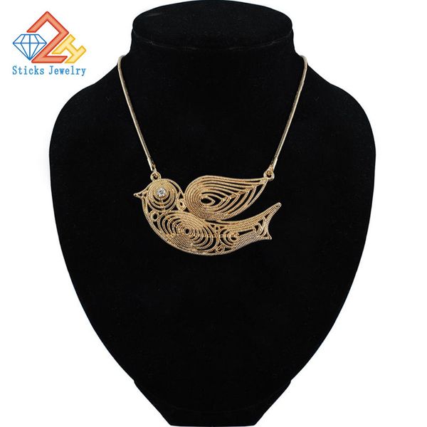 gold necklace environmentally friendly material ladies animal bird necklace ing, Silver
gold necklace environmentally friendly material ladies animal bird necklace ing, Silver