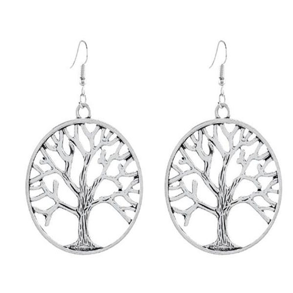 fashion new classical vintage life tree earrings for women brincos plant tree pendants geometry round earrings, Golden
fashion new classical vintage life tree earrings for women brincos plant tree pendants geometry round earrings, Golden