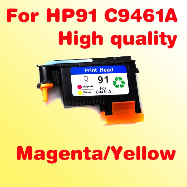 

1x совместимая печатающая головка для HP91 C9461A для HP 91 пурпурно-желтая головка принт