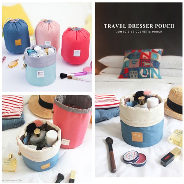 new korean elegant large capacity barrel shaped nylon wash organizer storage travel dresser pouch cosmetic makeup bag for women ib099
new korean elegant large capacity barrel shaped nylon wash organizer storage travel dresser pouch cosmetic makeup bag for women ib099