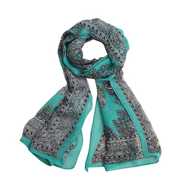 wholesale- sif women fashion lady long soft chiffon scarf wrap shawl stole scarves nov 30, Blue;gray
wholesale- sif women fashion lady long soft chiffon scarf wrap shawl stole scarves nov 30, Blue;gray