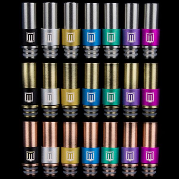 M Letter Logo Drip Tip Stainless steel Bronze Copper 510 Penny Drip Tips Metal Mouthpiece Driptips fo RDA Atomizer E Cigarette DHL Free
M Letter Logo Drip Tip Stainless steel Bronze Copper 510 Penny Drip Tips Metal Mouthpiece Driptips fo RDA Atomizer E Cigarette DHL Free