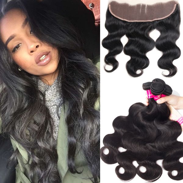 brazilian body wave 13x4 ear to ear lace frontal closure with bundles brazilian body wave 3 bundles & 1pcs frontal 100% human hair closure, Black;brown
brazilian body wave 13x4 ear to ear lace frontal closure with bundles brazilian body wave 3 bundles & 1pcs frontal 100% human hair closure, Black;brown