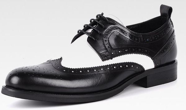 black white / brown white mens wedding shoes genuine leather dress shoes formal oxfords shoes
black white / brown white mens wedding shoes genuine leather dress shoes formal oxfords shoes