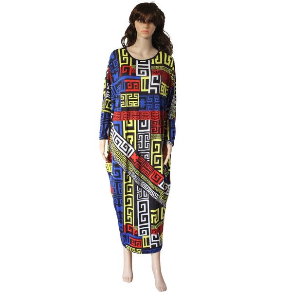 wholesale- 2016 fashion brand loose women maxi dashiki dress bazin print elastic african style plus size femmes vestidos batwing sleeve, White;black
wholesale- 2016 fashion brand loose women maxi dashiki dress bazin print elastic african style plus size femmes vestidos batwing sleeve, White;black