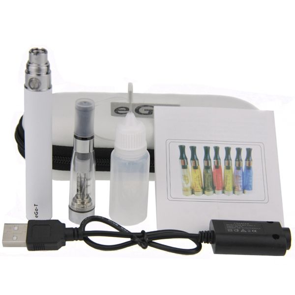 

eGo CE5 Colorful Zipper ego case electronic cigarette starter single kit CE5 atomizer eGo-T battery kits